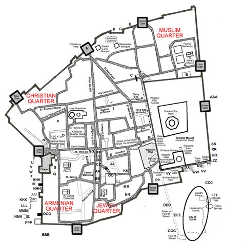 city of david jerusalem map|City of David Maps and Videos .